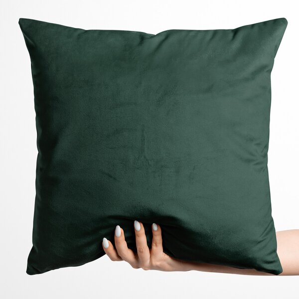 Biante Sametový povlak na polštář Velvet Premium SVP-044 Lesní zelená 30 x 50 cm