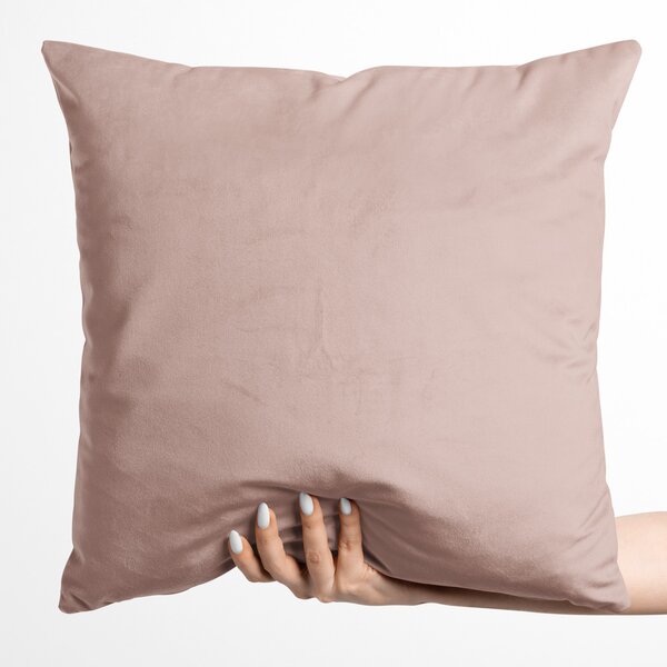 Biante Sametový povlak na polštář Velvet Premium SVP-043 Pudrově růžový 30 x 50 cm