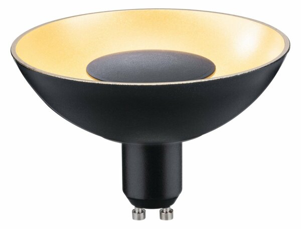PAULMANN LED reflektor černá zlatá 4,9W GU10 230V 3-krokové-stmívatelné 287.94