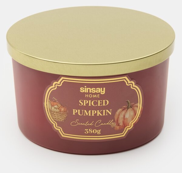 Sinsay - Vonná svíčka Spiced Pumpkin - oranžová