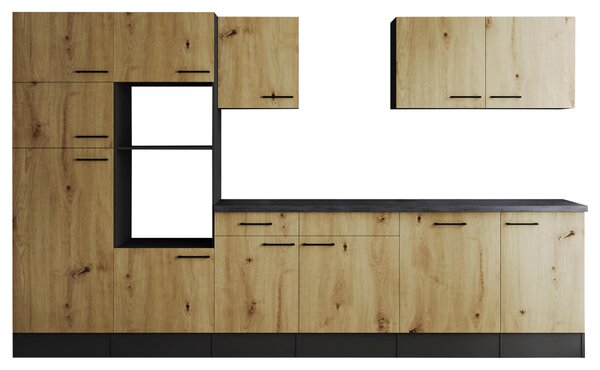 KUCHYŇSKÝ BLOK BEZ SPOTŘEBIČŮ 340 cm Respekta - Online Only kuchyňské linky, Online Only