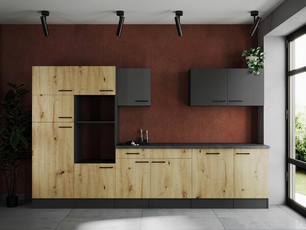 KUCHYŇSKÝ BLOK BEZ SPOTŘEBIČŮ 340 cm Respekta - Online Only kuchyňské linky, Online Only