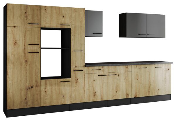 KUCHYŇSKÝ BLOK BEZ SPOTŘEBIČŮ 370 cm Respekta - Online Only kuchyňské linky, Online Only