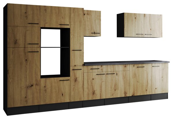 KUCHYŇSKÝ BLOK BEZ SPOTŘEBIČŮ 370 cm Respekta - Online Only kuchyňské linky, Online Only