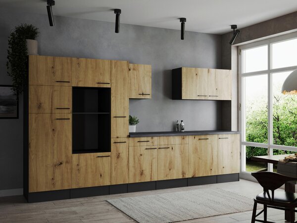 KUCHYŇSKÝ BLOK BEZ SPOTŘEBIČŮ 370 cm Respekta - Online Only kuchyňské linky, Online Only