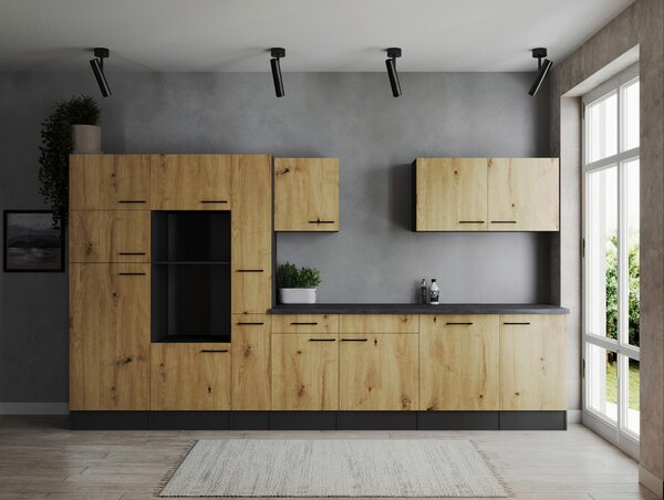 KUCHYŇSKÝ BLOK BEZ SPOTŘEBIČŮ 370 cm Respekta - Online Only kuchyňské linky, Online Only