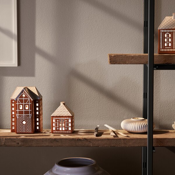 Kähler Design Svícen Urbania Gingerbread - Small KD471