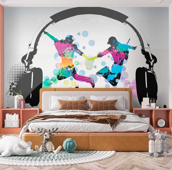 Fototapety Na vlně hip-hopu, Fototapety dětské, u20051 : uwalls.cz