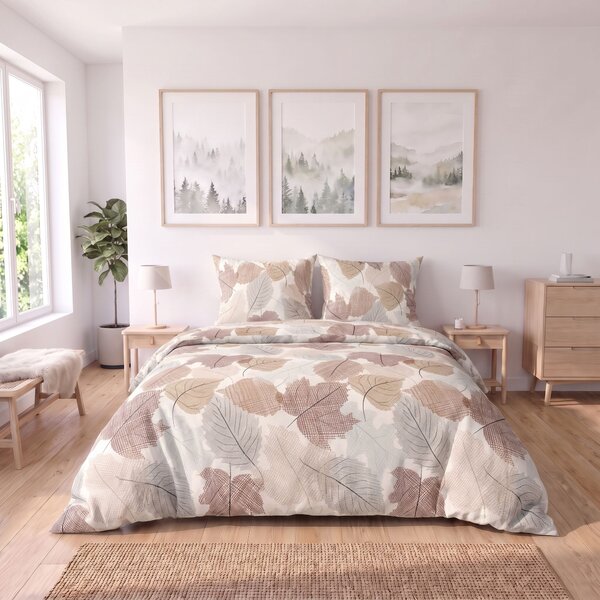 Kvalitex Ložní bavlněné povlečení FREJA 1x 140/200, 1x 70/90cm