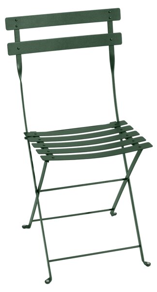 Fermob Skládací židle BISTRO METAL - Cedar green (jemná struktura)