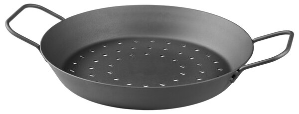 Grillmeister Železná grilovací pánev (Ø 28 cm, děrovaná) (100401044002)