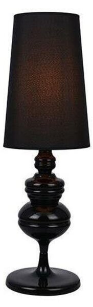 Stolní lampa AZzardo Baroco table black AZ2162 E27 1x50W IP20 18cm černá