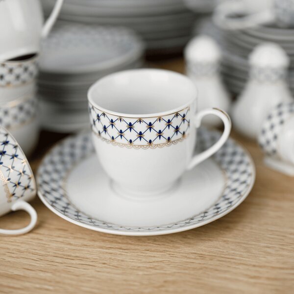 TEMPO-KONDELA GARIDA TYP 1, jídelní sada, set 57 ks, porcelán