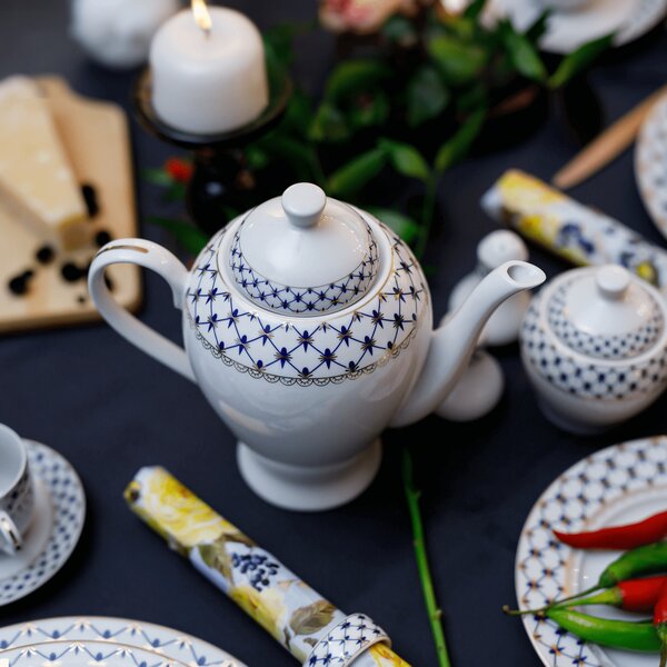 TEMPO-KONDELA GARIDA TYP 1, jídelní sada, set 57 ks, porcelán