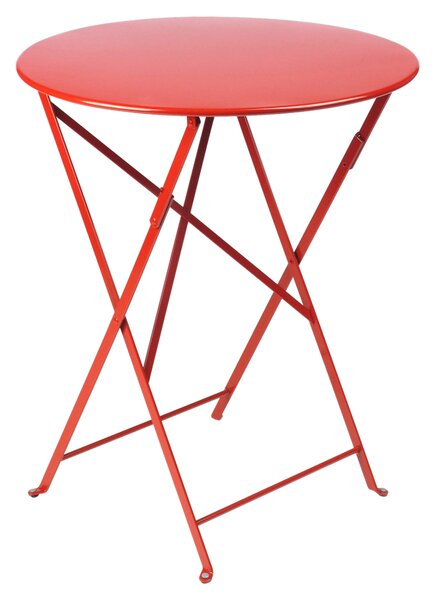 Fermob Skládací stolek BISTRO P.60 cm - Poppy (hladký povrch)