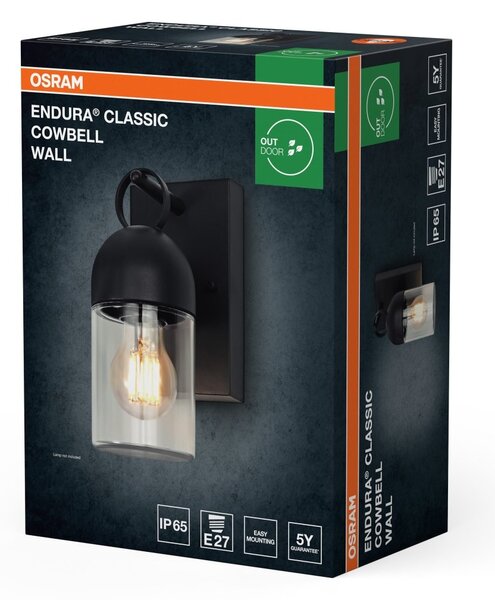 Venkovní svítidlo ENDURA® Classic Cowbell IP65, šedá