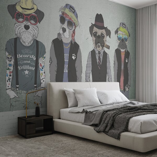 Fototapety Styloví psi, Fototapety teen room, u28592 : uwalls.cz