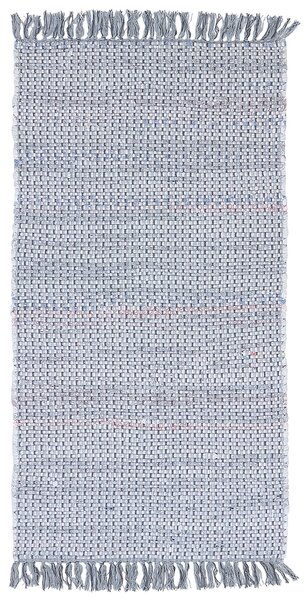 Koberec BESNI Šedá 80 x 150 cm Bavlna