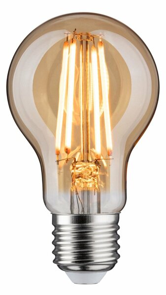 PAULMANN 1879 Filament 230V 3-krokové-stmívatelné LED žárovka E27 6W 1800K stmívatelné zlatá