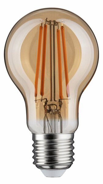 PAULMANN 1879 Filament 230V 3-krokové-stmívatelné LED žárovka E27 6W 1800K stmívatelné zlatá