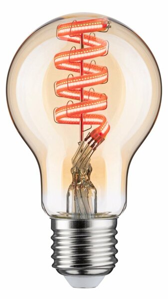 PAULMANN Filament 230V Smart Home Zigbee 3.0 LED žárovka E27 6,3W RGBW+ stmívatelné zlatá