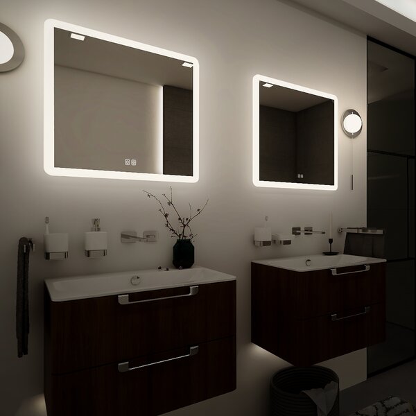 Nimco LED zrcadlo 35W, 60x60 cm se dvěma dotykovými senzory