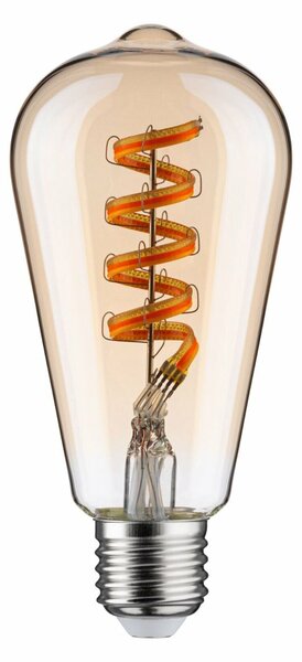 PAULMANN Filament 230V Smart Home Zigbee 3.0 LED žárovka ST64 E27 6,3W RGBW+ stmívatelné zlatá