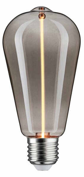 PAULMANN Floating Shine Standard 230V LED žárovka E27 2,8W 1800K kouřové sklo