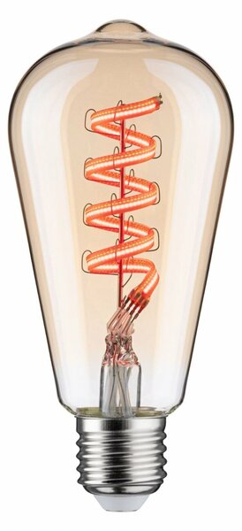 PAULMANN Filament 230V Smart Home Zigbee 3.0 LED žárovka ST64 E27 6,3W RGBW+ stmívatelné zlatá