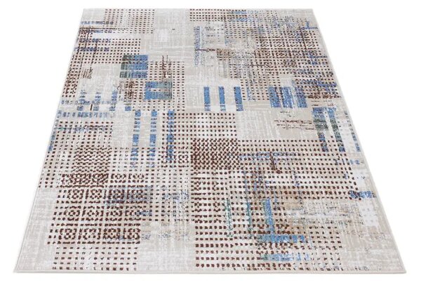 Agnella Kusový koberec FD Sensi Sienna Světle béžový Moderní vícebarevný Rozměr: 80x150 cm