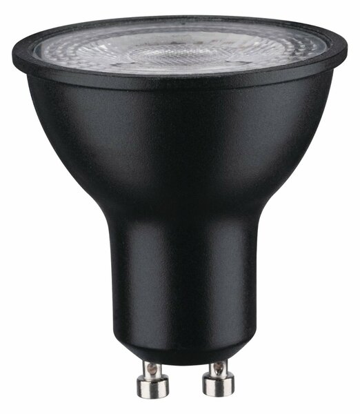 PAULMANN Standard 230V LED reflektor GU10 8W 4000K stmívatelné černá mat
