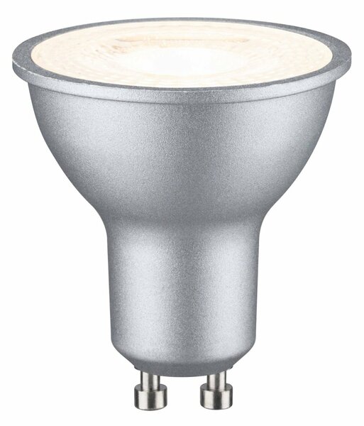 PAULMANN Standard 230V LED reflektor GU10 8W 2700K stmívatelné matný chrom