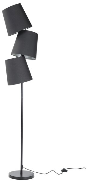 Stojací lampa RIO GRANDE Kov Černá