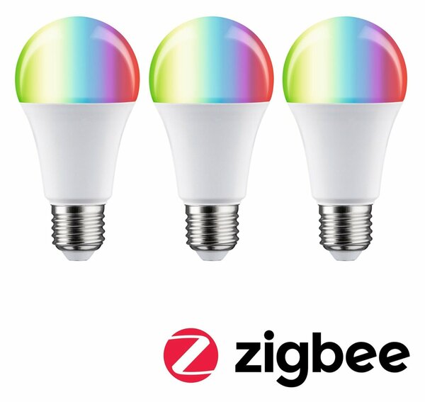 PAULMANN Standard 230V Smart Home Zigbee 3.0 LED žárovka E27 3x11W RGBW+ stmívatelné mat