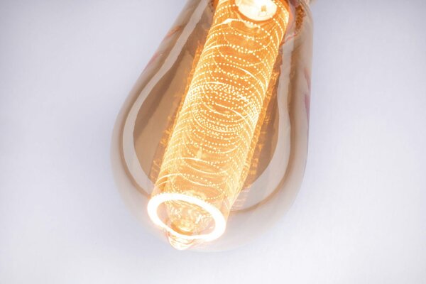 PAULMANN Inner Glow Edition sada LED žárovka E27 230V 2x4W 1800K zlatá kroužky ST64
