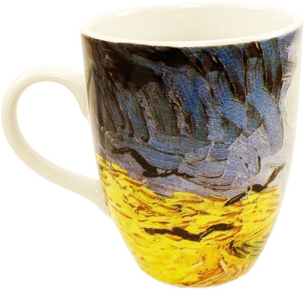 Karlovarský porcelán Hrnek EVA Van Gogh - pole s vránami 320 ml