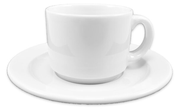 Karlovarský porcelán Šálek na espresso Vision 90ml s podšálkem