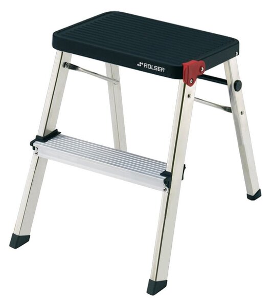 Kovové schůdky 47 cm M2 ALU Taburete – Rolser