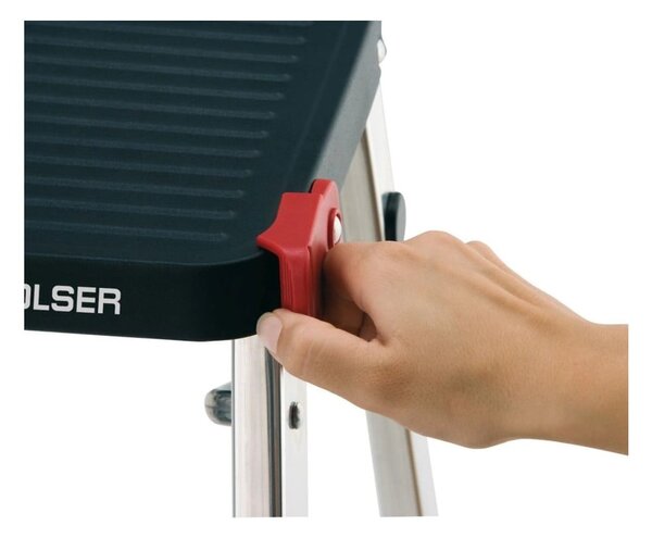 Kovové schůdky 47 cm M2 ALU Taburete – Rolser
