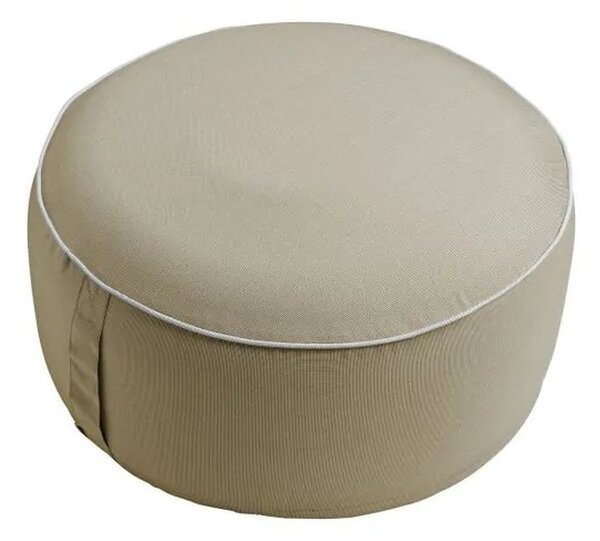 Venkovní nafukovací puf St. Maxime Taupe - Ø 55*25 cm - Mars & More