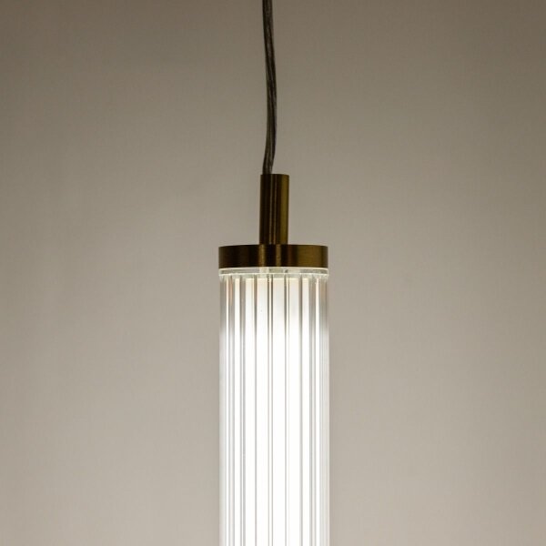 Zuma Line 1233 - LED Stm. lustr na lanku COMO LED/26W/230V 2700-6500K zlatá + DO
