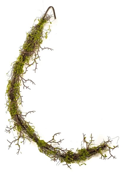 Umělá popínavá Girlanda mechová, 120cm