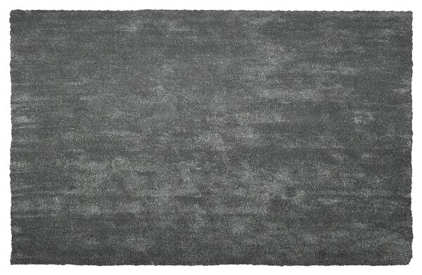 Chlupatý koberec DEMRE Tmavě šedá 200 x 300 cm