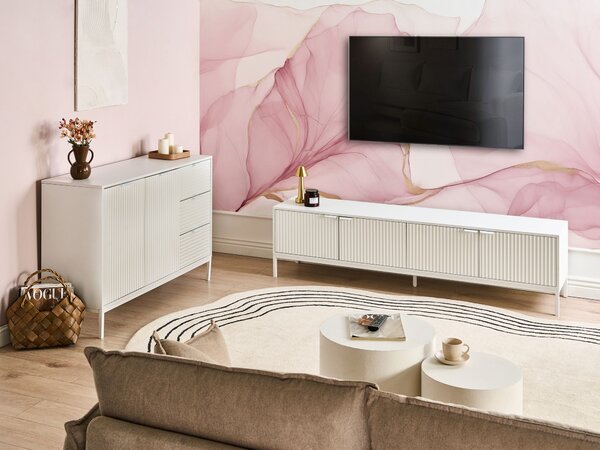 TV stolek ADELAIDE Bílá