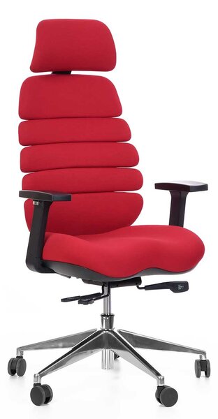 Kancelářská židle SPINE červená s PDH
