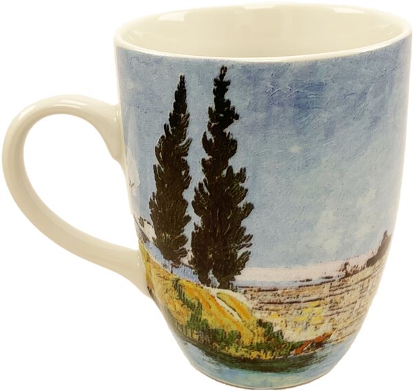 Karlovarský porcelán Hrnek Eva Van Gogh - modrý s vodou 320 ml Počet kusů: 1 ks