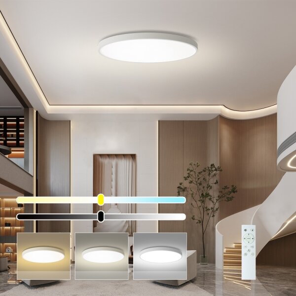 Brilagi - LED Stm. svít. POOL SMART LED/180W/230V pr. 120 cm Wi-Fi Tuya bílá +DO