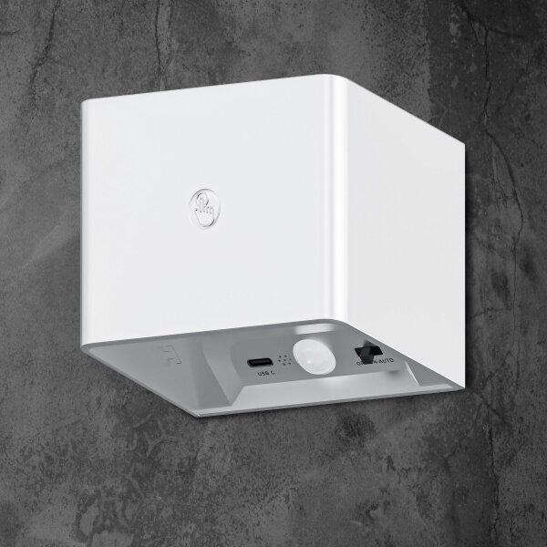 LED Nástěnné svítidlo se senzorem MIRI LED/2,5W/3,7V 3000-6400K 4000 mAh bílá