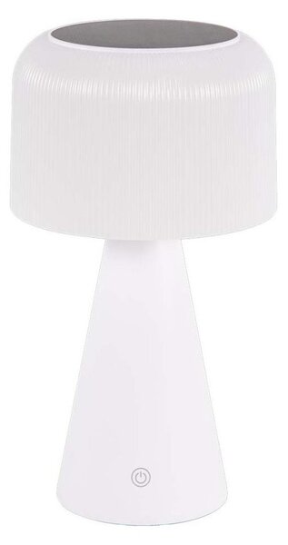 LED Stm solární stolní lampa LIMA LED/3,7V 1800 mAh 3000/4000/5000K IP44 bílá