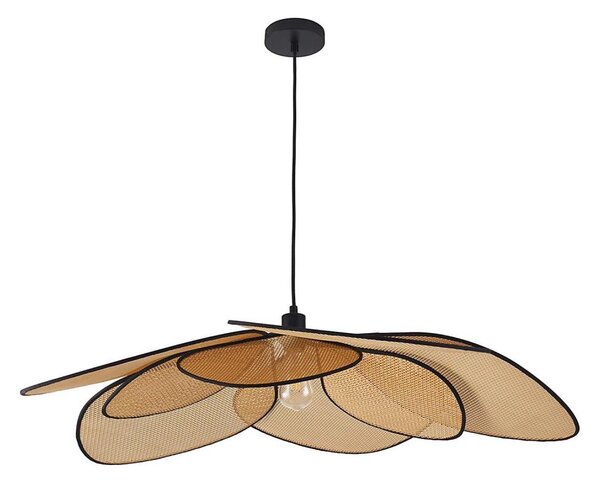 Lustr na lanku TOBAGO 1xE27/20W/230V pr. 100 cm béžová